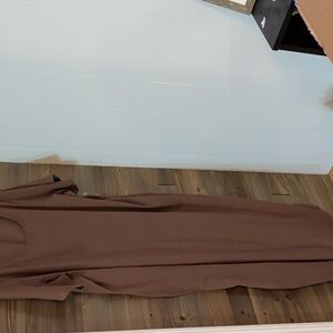 Old Navy Brown Scoop-Neck Maxi Dress 4 X
